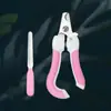 Rectificador Eléctrico de Uñas para Mascotas Luz LED Cortauñas Cortauñas para Gato y Perro Afeitadora Manual Parcial para Patas Suministros para Mascotas