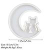 Chica Gordita DIY Luna Animal Cristal Epoxy Molde Decoración Transfronterizo DIY Resina Ciervo Caballo Gato Ángel Molde