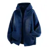 Otoño Invierno 2026 Nueva Llegada Estilo Perezoso Americano Moda Juvenil para Hombre Cárdigan Casual Ropa de Abrigo
