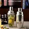 Set de Agitador para Vino, Vaso Agitador de Nivel Básico, Juego Completo de Olla de Acero Inoxidable Doméstica de Manivela, Agitador Profesional para Cócteles