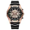 Reloj Nuevo para Hombre No Mecánico Impermeable Luminoso Casual de Negocios Mecánico para Hombre Hueco Reloj Shopee