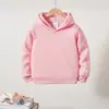 Moletom com Capuz Infantil Outono Inverno Largo Meninos Meninas Hoodie POD Estampa Personalizável Venda Direta de Fábrica