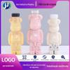 Spot violento urso leite chá garrafa 500mlpet grosso rede vermelha descartável 400ml garrafa de bebida 700ml garrafa de suco