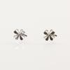 Pendientes de trébol de cuatro hojas de la suerte con aguja de plata S925, para estudiantes femeninas, con personalidad de moda, pendientes sencillos, regalos para el Día de San Valentín.