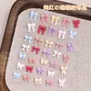 Acessórios de Laço para Nail Art Populares da Moda Estilo Fofo Misto Mini Laços de Gravata Flutuantes Acessórios Decorativos Vestíveis para Unhas