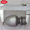 Tapa de tubo redondo 38 zócalo bola puntiaguda Muebles cama accesorios de ferretería Cama de hierro retro europea columna decorativa bola