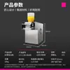 Máquina de Gelo Neve Le Chuang Totalmente Automática Coreia do Sul Máquina de Gelo Contínuo Equipamento de Barraca Loja de Chá com Leite Sobremesa Máquina de Sorvete