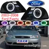 Adecuado para Ford Fiesta luz antiniebla faro faro Fiesta luz antiniebla2003 ~ 2008