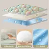 Juego de dos fundas de almohada acolchadas impermeables, nuevo estilo 2026, funda de almohada resistente al aceite para dormitorios, funda interior para núcleo de almohada individual