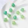 Cuentas de Estrella de Cinco Puntas Imitación Piedra Acrílico Transparente Manchado Accesorios Hechos a Mano para Cadena de Teléfono Móvil DIY Accesorios de Joyería con Cuentas
