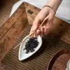 Aguja de Té de Bambú Estilo Chino, Recolector de Té Doble Uso Extra Fino, Aguja de Té de Hilo Único, Cono de Bambú para Té Hecho a Mano, Pasador de Bambú Estilo Antiguo