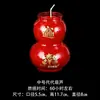 Lámpara de Mantequilla Sin Humo de Vidrio Rojo para Uso Doméstico, un Símbolo Tradicional de Buena Fortuna y Prosperidad, con una Luz de Larga Duración