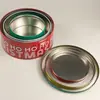 Latas Redondas de Hojalata Personalizadas por el Fabricante, Cajas de Lata para Galletas, Latas para Empaque de Alimentos, Latas Metálicas para Dulces y Snacks