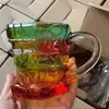 Caneca de Livro Pintada Nova Mais Vendida Transfronteiriça, Caneca Criativa de Luxo Pintada em Formato de Livro, Copo de Café para Bebidas Frias