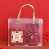 Toalla de oso al por mayor regalo de mano para boda regalo de boda color vino tinto regalo de boda toalla de regalo de mano