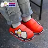 Ultraman 2025 Nuevas Pantuflas de Algodón para Niños Invierno Calientes para Niños Forradas de Felpa Impermeables Zapatos de Algodón Cerrados de Talla Mediana a Grande para Niños Niños