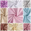 Tela de Algodón Puro Sarga Color Sólido Encriptado Ancho 2.5 m Tela para Ropa de Cama Color Sólido Liso Sábana Funda de Edredón
