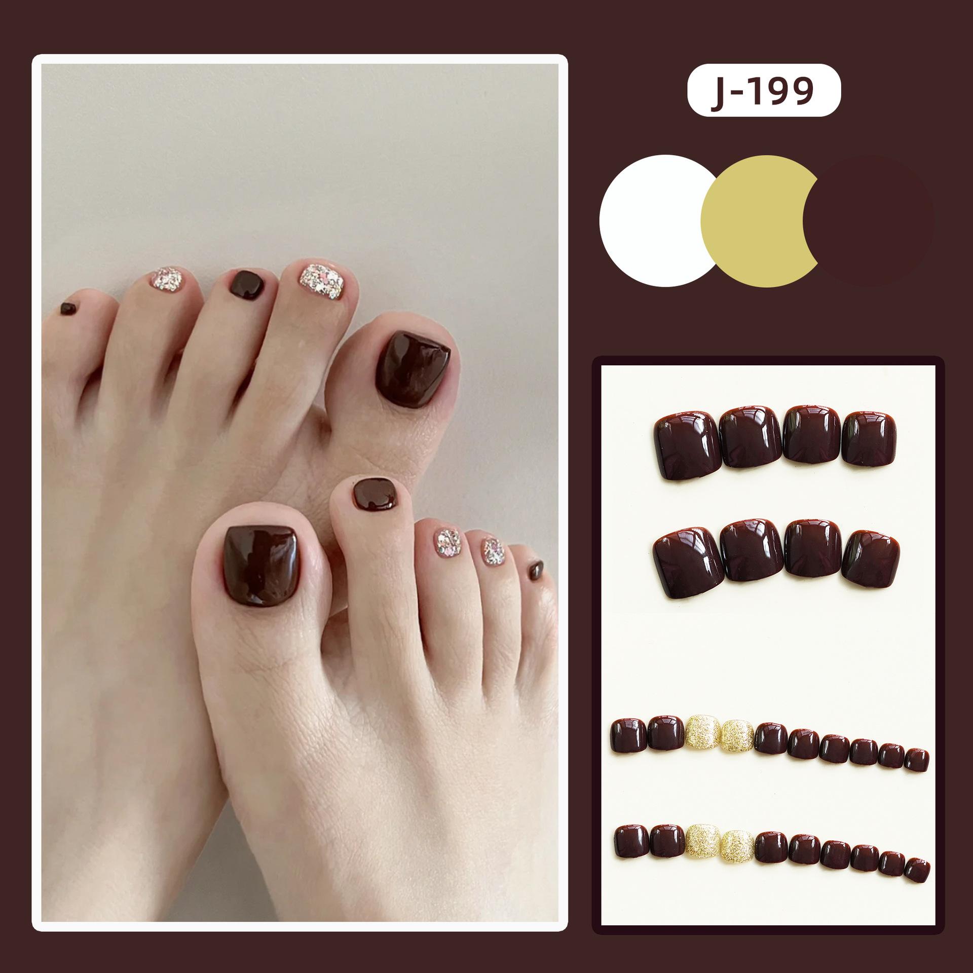 脚J-199咖啡金闪