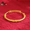 Pulsera de Vid de Palo de Rosa Chapada en Oro Antiguo Ajustable para Mujer Pulsera de Hoja Heritage Moda al por Mayor