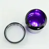 Accesorios para fumar: Contenedor de vidrio UV de 100 ml para ocultar hierbas, botella de almacenamiento a prueba de olores, con sello hermético