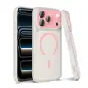 Película para lente dos en uno con colores contrastantes y una funda magnética para teléfono de cobertura total, adecuada para iPhone 18 Pro Max/17/16, proporciona protección