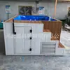 Piscina Pré-fabricada de Fibra de Vidro Acima do Solo Piscina Pequena Acabada Pátio de Casa Jardim de Villa Fornecimento Direto Sem Instalação