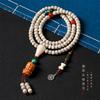 Pulsera multicírculo estilo nacional Fosun Moon Bodhi DIY sándalo verde collar texto pulsera joyería al por mayor mujeres
