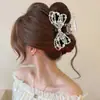 Pinzas grandes para el pelo coreanas para mujer, pinzas para el pelo de alta gama para la parte trasera de la cabeza, pinzas de tiburón al por mayor para cabello grueso, accesorios para el pelo