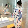 Novo Pijama de Seda Gelo Estilo Coreano para Mulheres, Cardigan Fino Sexy de Verão, Roupa de Casa Soltinha de Luxo Leve para Mulheres