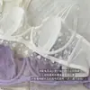 Sujetador Ultra Fino Puro Deseo para Mujeres con Busto Grande, Efecto Reductor, con Aros, Anti-Caída, Tirantes Múltiples Ajustables, Lencería de Encaje Tallas Grandes