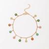 Joyería Transfronteriza Europea y Americana Collar de Margarita Colorida Cadena de Collar de Flores de Lujo Ligero Pulsera de Margarita Creativa para Mujer
