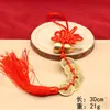 Moedas dos Cinco Imperadores Nó Chinês Decoração de Porta para Quarto e Cozinha, Nó Auspicioso Pingente Criativo de Paz, Artesanato em Cobre