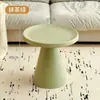 Mesa de Centro para Sala de Estar, Uso Doméstico, Mesa de Canto para Sofá, Apartamento Pequeno, Simples, Luxo Leve, Sensação de Alta Qualidade, Redonda, Moderna, Mesa Lateral Minimalista, Mesa Pequena