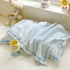 Funda de almohada de gasa arrugada de algodón para niños Funda de almohada de látex para bebé 30X50CM Funda interior para cojín de siesta de jardín de infancia
