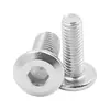 En Stock Tornillos Imperiales de Acero Inoxidable 304 3/16~5/16 con Borde Biselado, Cabeza Plana y Cuadro Hexagonal