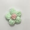 Flores de Lã Feitas à Mão DIY Flores Tricotadas à Mão Flores de Crochê à Mão Lã de Algodão Leite Flores Puff Acessórios de Vestuário
