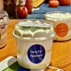 Taza de Mousse de Crema con Tapa Alta y Cuchara, Taza de Mousse de Pastel y Yogur, Caja para Llevar de Postre de Pudín, Pudín de Gelatina Desechable