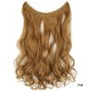 Amazon venda quente linha de pesca peruca de cortina de cabelo feminino de uma peça sem costura peruca de extensão de cabelo fabricante em estoque quente europeu e americano