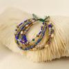 Estilo Boho Colorido Étnico Contas Férias na França Trançado Ajustável Pulseira Verão Acessórios de Nicho