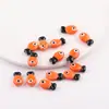 Peixe Pequeno Cerâmica Colorido Simples Transfronteiriço Furo Reto Contas Soltas Pulseira de Contas Feita à Mão DIY Colar Acessórios de Joias Atacado
