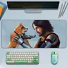 Cyberpunk 2077 Mouse Pad Gamer Oversized para E-Sports Borda Espessada Exportação para Lan Houses E-Commerce Atacado Mouse Pad