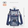 Funda Diagonal al por Mayor para Vaso de Agua, Vaso Aislado tipo Satchel, Bolsa de Malla, Correa, Cordón, Bolso de Mano de 350-500ml