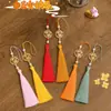 Festival do Meio do Outono Liga de Zinco Coelho Borla Pingente Novo Chinês Hanfu Botão de Pressão Bolsa Charme Carro DIY Pingente de Borla do Meio do Outono