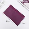 Estojo de Lápis Transfronteiriço Estudante Simples Atacado Bolsa de Documentos de Camada Única Logotipo Personalizado Nova Bolsa de Material Escolar Grande Capacidade Resistente a Manchas