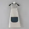 Delantal Impermeable de Pintura para Niños Overol de Manga Larga para Guardería Anti-Manchas Babero de Comedor para Bebé Estampado LOGOTIPO
