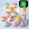 Nuevos Doce Constelaciones Luminosas Muñeca Linda de Joyería DIY Adornos Pequeños de Escritorio de Oficina Resina Hecho a Mano