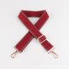 Bolso bandolera con correa ajustable en color de contraste, correa de hombro sencilla y antideslizante que combina con todo, correa de repuesto para bolso.