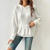 Sudadera con capucha y bolsillos de manga larga para mujer, cómoda, casual, de alta gama, moda Y2 otoño e invierno 2026, transfronteriza europea y americana, Amazon