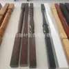Corrimãos de Escada em Madeira Maciça, Madeira de Borracha, Acabamento Pintado, Corrimãos Internos de Mezanino, Casa Duplex de Vila, Cor de Noz, Coluna Geral em Estoque