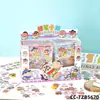 Pacote de Adesivos Série 10 Labubu Caderno Guka Adesivos Decorativos Multifuncionais Adesivos Transparentes de Animal de Desenho Pet